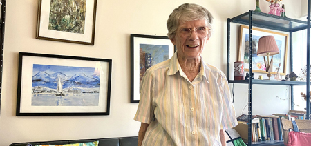 Happy 100th  birthday to Marjorie Close